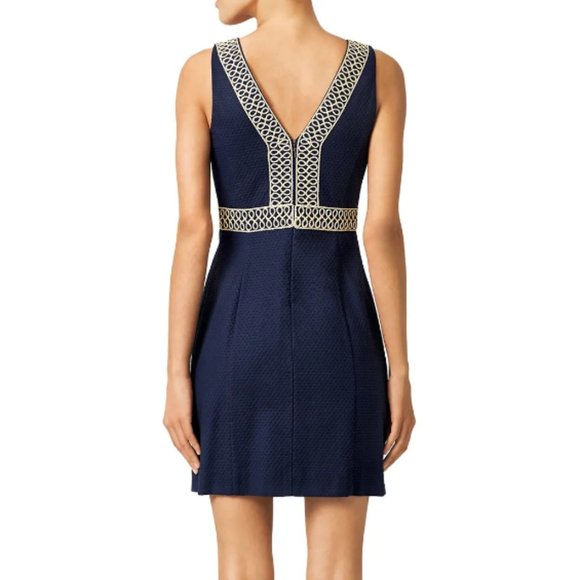 NWOT Lilly Pulitzer Aveline Shift in True Navy - Picture 4 of 5